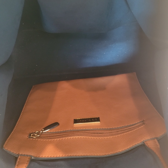 Big Buddha Tan Tote with Studded Trim - Picture 7 of 13